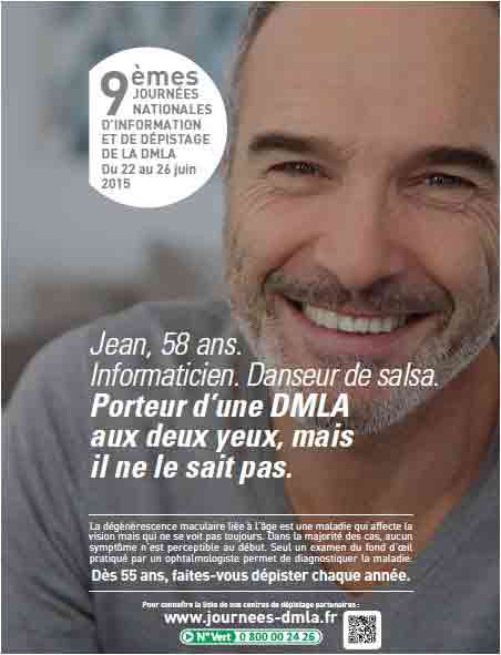 campagne de dépistage DMLA