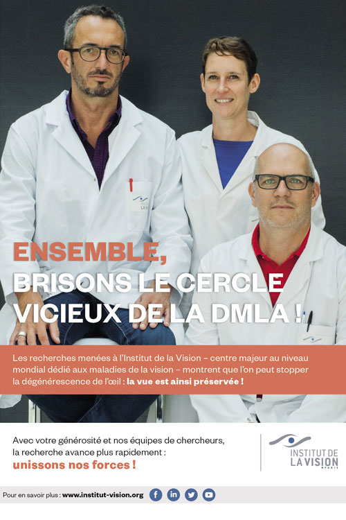 Institut de la Vision appel don recherche DMLA