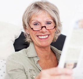 lunettes demi lune pour lire écrire presbyte