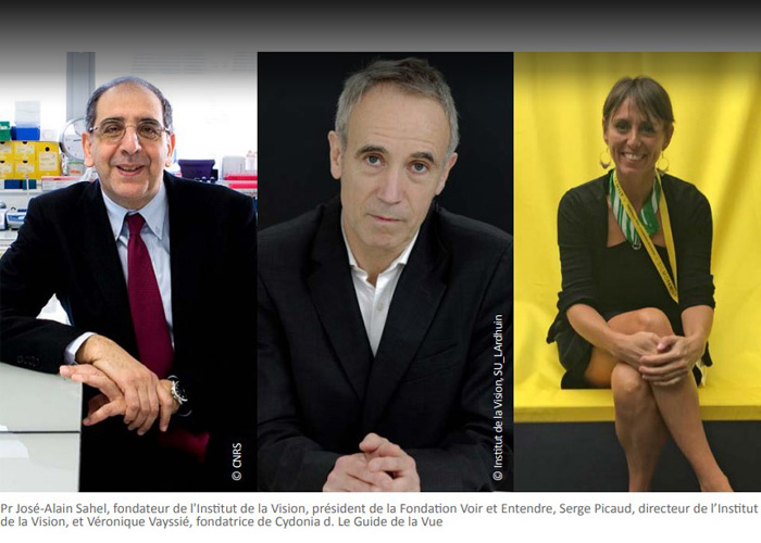 Pr José Alain Sahel Serge Picaud Véronique Vayssié
