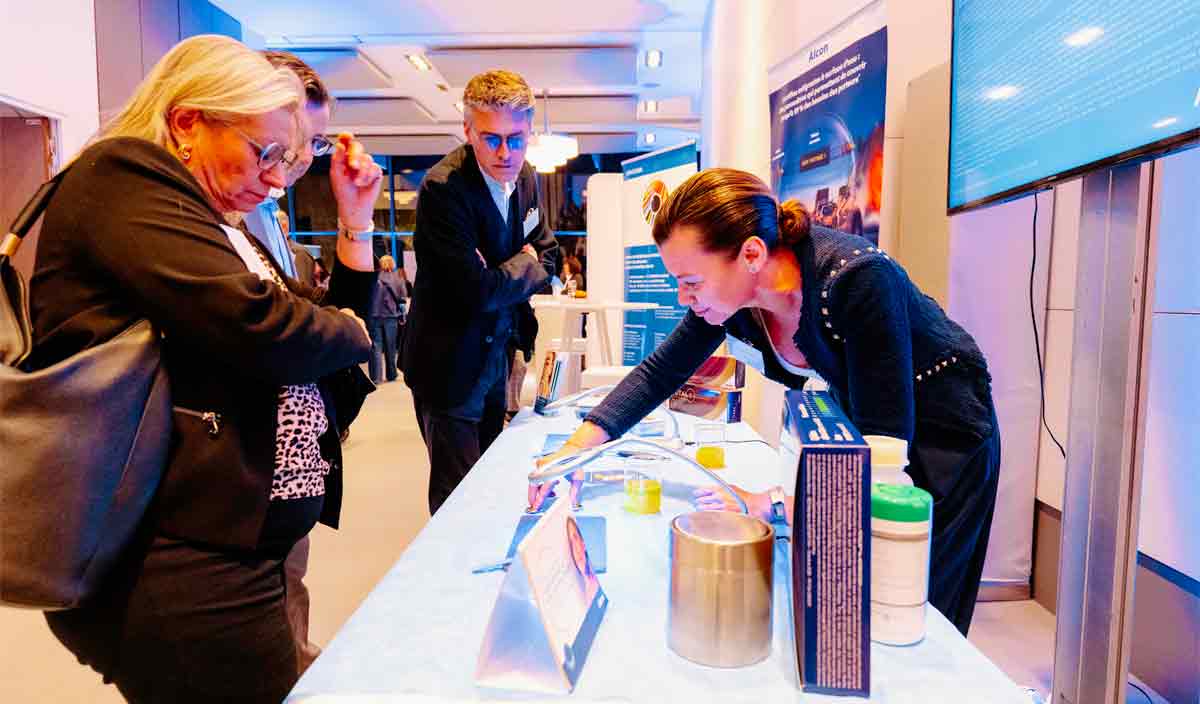 Corner Alcon innovation matériaux en lentilles de contact