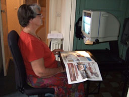 téléagrandisseur malvoyant