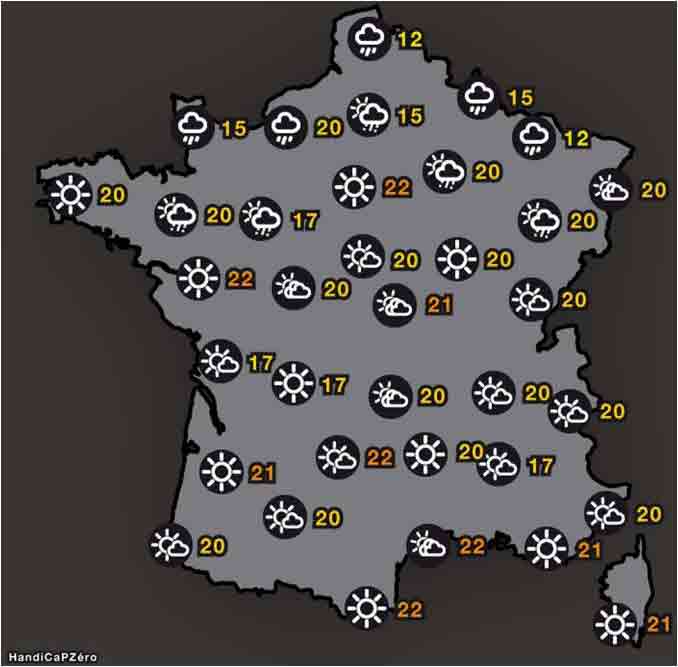 La Meteo Au Format D Accessibilite Le Guide De La Vue