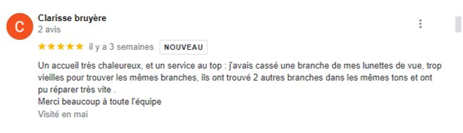 Avis Krys Sete 3 guide vue